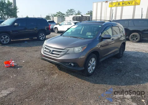 2012 Honda Cr-V Ex-L из США, поврежденный, VIN 5J6RM4H79CL005618